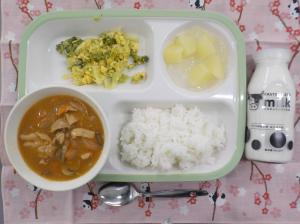 給食の写真