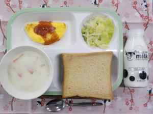 給食の写真