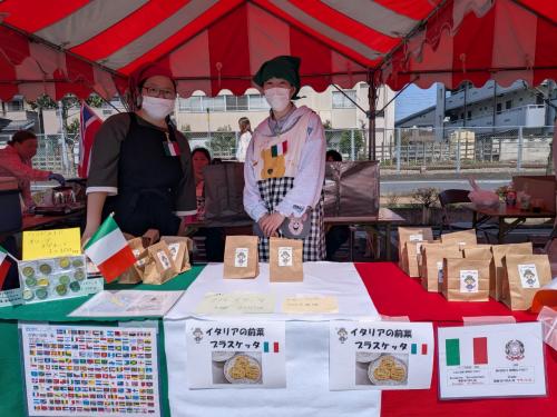 ブルスケッタのブース