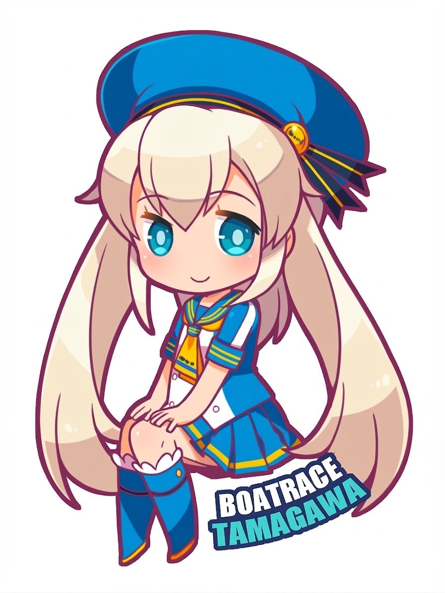 ボートレース多摩川公式キャラクター　静波まつり