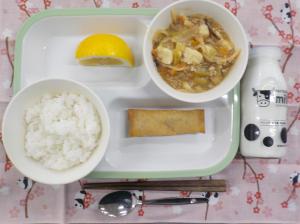 給食の写真