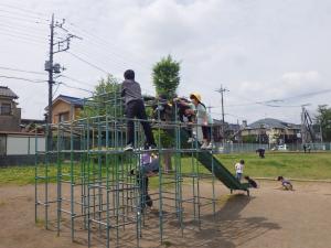 1年生中休み