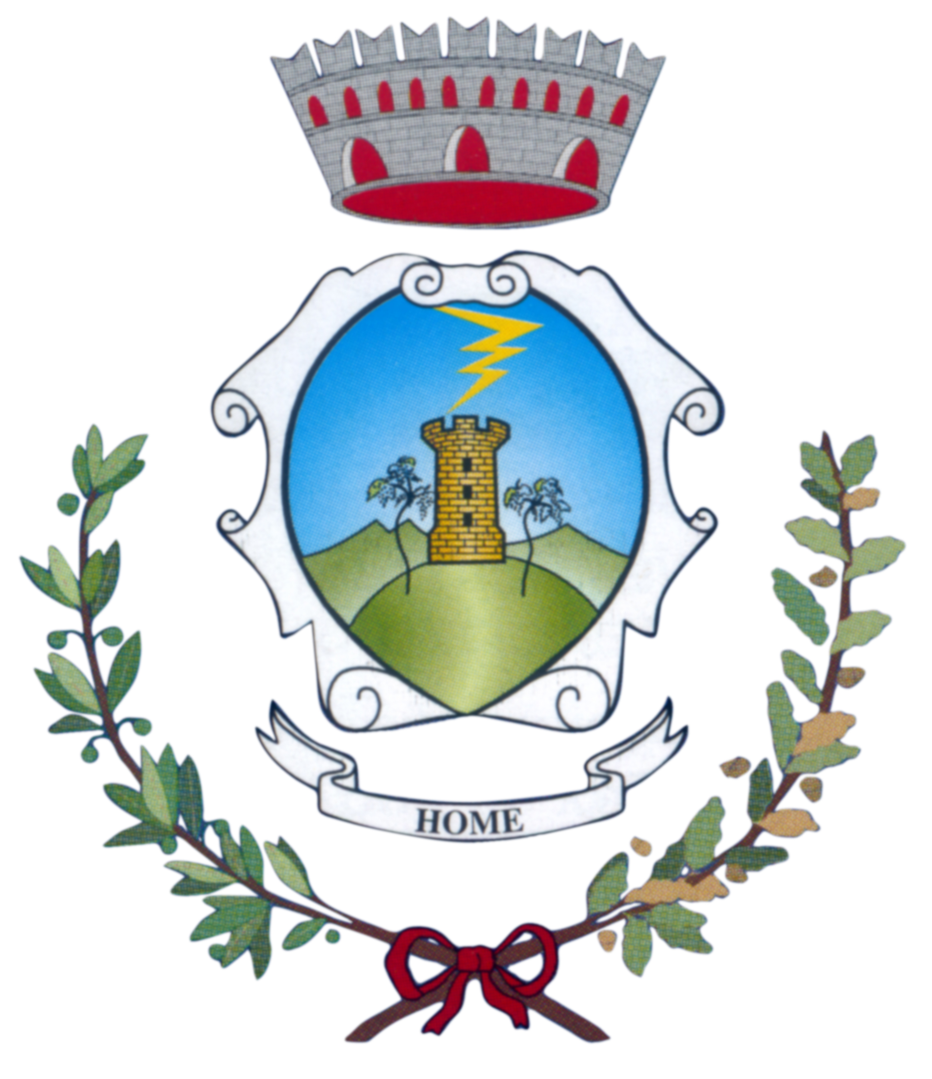 オーメ市の市章