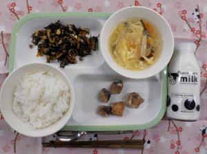 給食の写真
