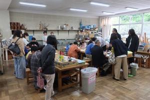 図工　学校公開