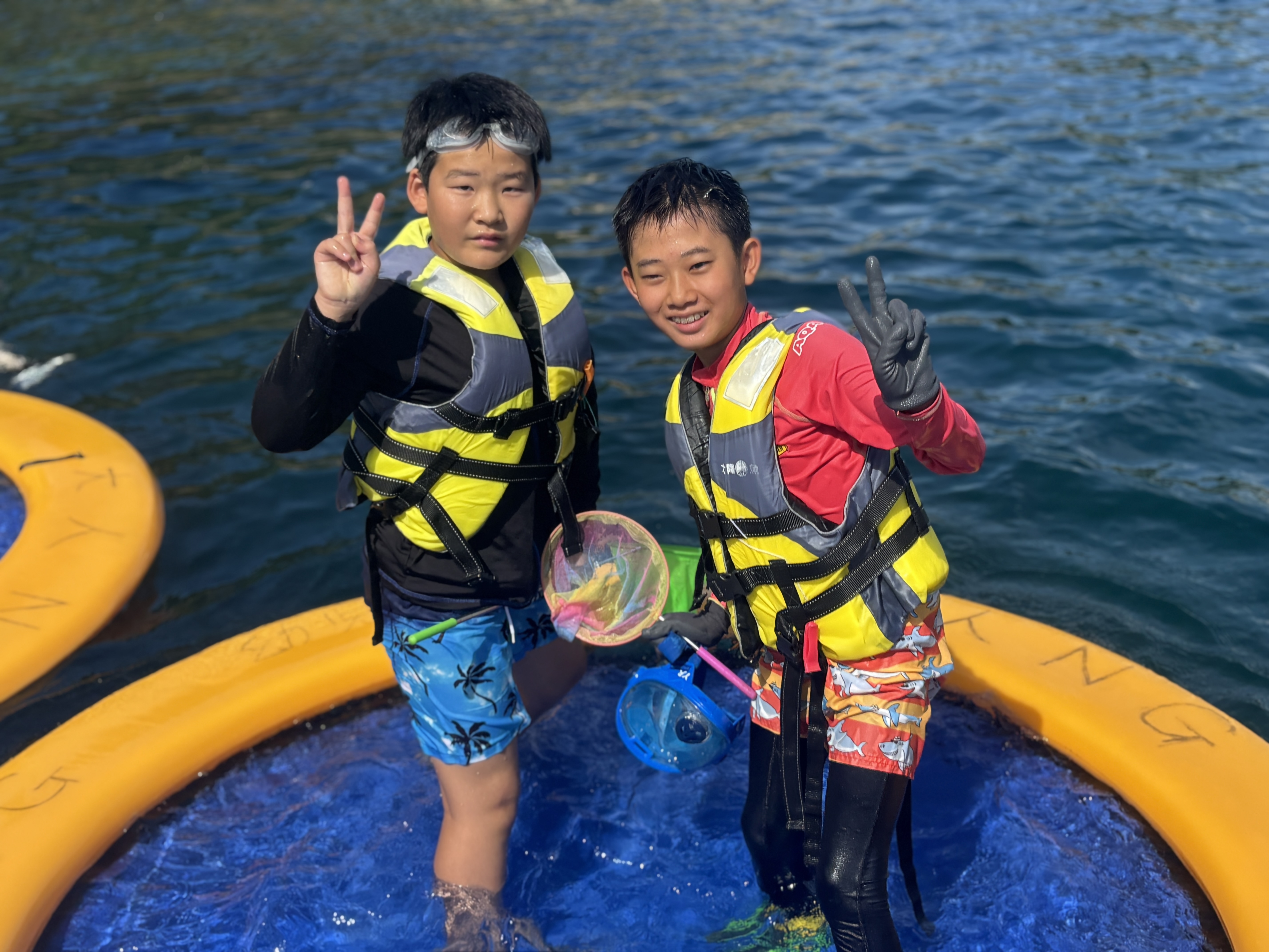 海上アスレチック