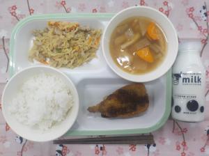 給食の写真
