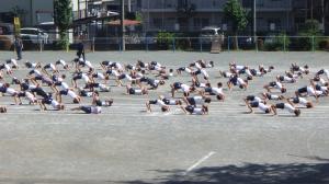 組体操　高学年