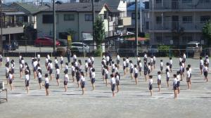 組体操　高学年
