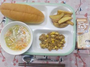 給食の写真