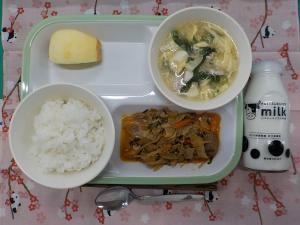 給食の写真