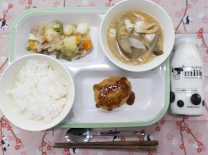 給食の写真