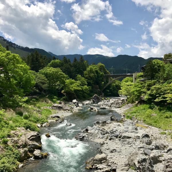 御岳渓谷の画像